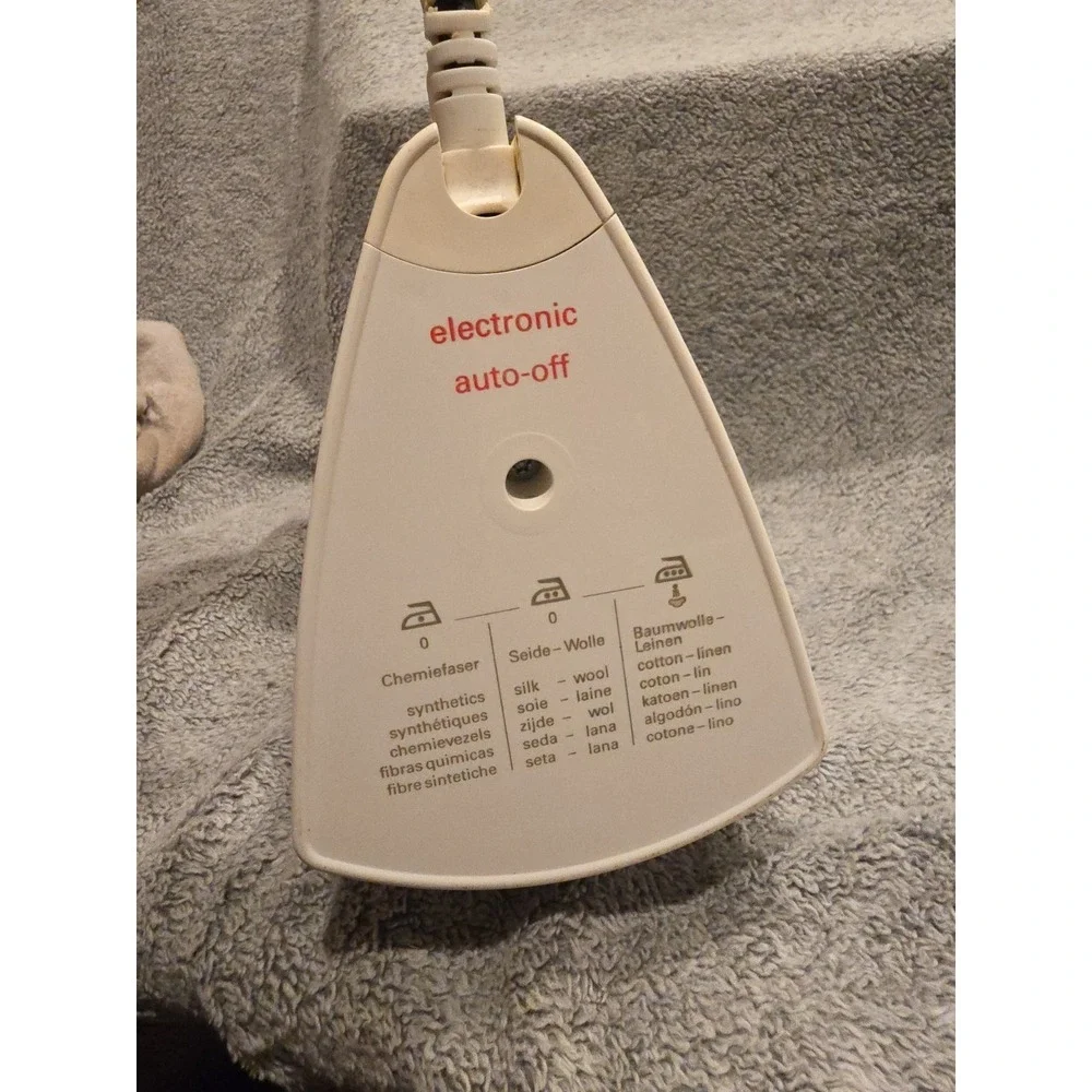 Rowenta‎ Professional Inox Steam Iron DE 841 Serie A Stainless Tested Germany